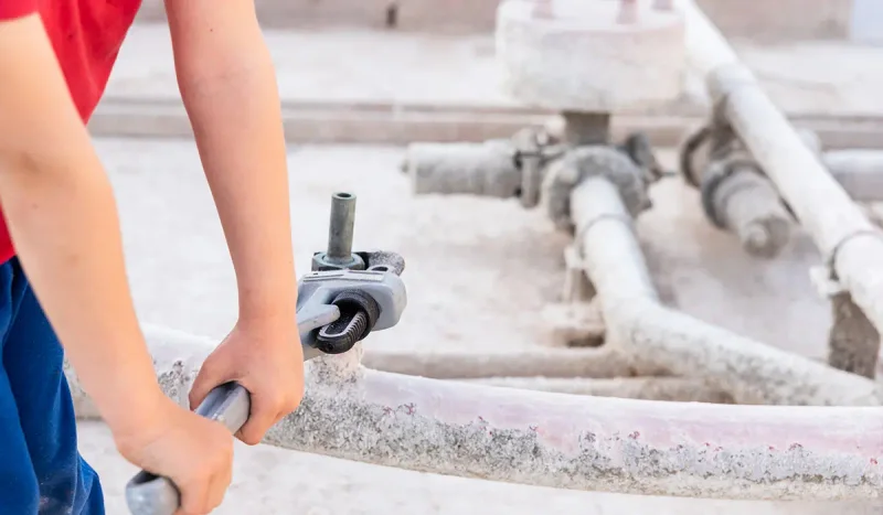 Hot water system installation